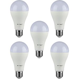 Litecraft - Light Bulb 17W E27 Edison Screw gls Cool White led in White - 5 Pack