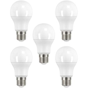 Litecraft - Light Bulb 4.9W E27 Edison Screw gls Cool White led In White - 5 Pack