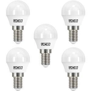 Litecraft - Light Bulb 5.5W E14 Small Edison Screw Golf Ball in Daylight White- 5 Pack