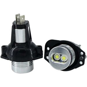 Woosien - 10w Led Angel Eye Marker Light Bulb Fog Light Trim Light White For- E90 E91 3 Series 325i 328i 335i