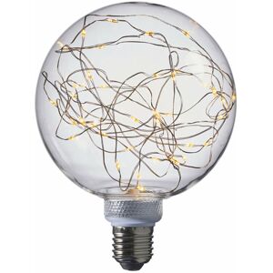 Loops - 1W E27 Globe led Lamp - Mini String led Lights - Clear Glass Light Bulb