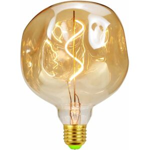 Groofoo - 4W Vintage led Light Bulbs Dimmable Irregular Shape 220/240V Edison Screw E27 Specialty Decorative Antique Light Bulb (Stone)