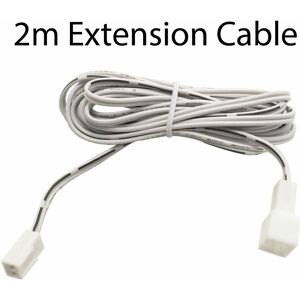 LOOPS 6x 2m led Driver Extension Cable Lighting Accessories White Power Lead