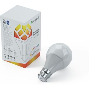 Nanoleaf - 9W Essentials Smart Lighting B22 Bulb App Controlled Colour Changing Gaming Indoor - White