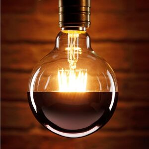 Mysa led Light Bulb - Decorative Vintage Filament Effect with Copper Coating Anti-Dazzle Cap - E27 - Auraglow