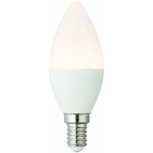 Loops - E14 Mini Edison Dimmable led Light Bulb 4.5W Warm White Frosted Candle Lamp