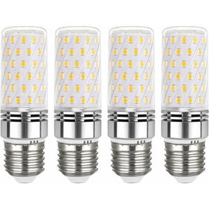 MUMU E27 led Bulbs 12W 6000K Cool White Equivalent to 120W Incandescent Bulb 4 Pack