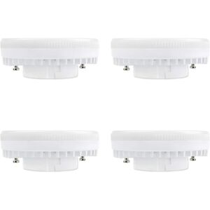 AOUGO GX53 led Bulb 9W Neutral White 4000K, 900LM, 120°, GX53 15W-18W cfl Equivalent, Non-Dimmable, Neutral GX53 led Recessed Spotlight for Kitchen Cabinet