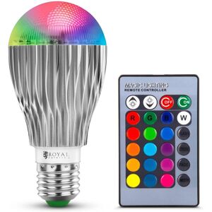 Royal Catering - Led Bulb With Wireless Remote Control Colours Light Change Bulb E27 5W