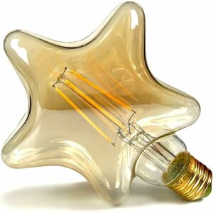 Groofoo - Led Bulbs Vintage Bulb 4W Led Filament Edison Bulb Specialty Decorative Light Bulb 220/240V E27 (Star)