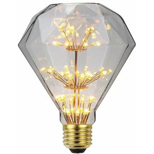 Groofoo - led Vintage Edison Diamond Romance Retro Starlight Bulb 3W Edison Bulb Decorative Firework led Bulb, 3W (25 Watt Equivalent), E27 Base,