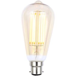 Litecraft - Light Bulb 6W B22 Bayonet Cap led Filament Teardrop Fitting - Tinted