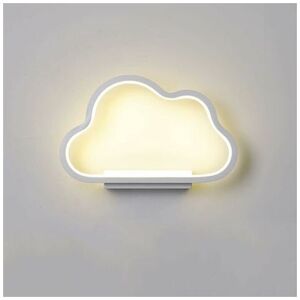 ORCHIDÉE Orchid 14W Indoor Wall Light, led Wall Light Minimalist Design Cloud Shape, Warm White-Natural White-Cold White Dimmable Tricolor,RA≥85,Kids Bedroom