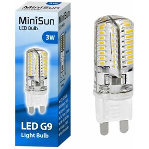 VALUELIGHTS Pack Of 10 High Power G9 led Light Bulbs Warm White Lighting