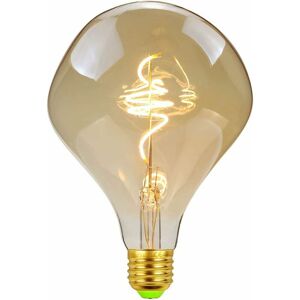 Groofoo - Vintage led Light Bulbs 4W Dimmable Irregular Shape 220/240V Edison Screw E27 Base Specialty Antique Decorative Light Bulb (alien)