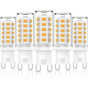 Dewdat - G9 led Bulbs Dimmable, Warm White 3000K, 3W G9 led Light Bulb, 28W 33W 40W Halogens Equivalent, ac 220-240V, 400LM, CRI85, Mini G9 led