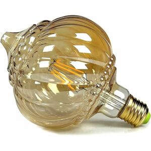 Dewdat - Vintage led Light Bulbs 4W Warm White 2700Kelvin Big Globe Crystal led Light Bulb 220/240V Edison Screw E27 Base Specialty Decorative Light