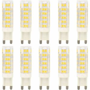 Tinor - 10X G9 led Bulb 7W Lamp Bulb 76 smd 2835LEDs High Brightness 700LM led Bulb Warm White 3000K Replaces 70W Halogen Bulbs AC220-240V [Energy Tinor - 10X G9 led Bulb 7W Lamp Bulb 76 smd 2835LEDs High Brightness 700LM led Bulb Warm White 3000K Replaces 70W Halogen Bulbs AC220-240V [Energy