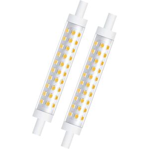 BEIJIYI 118mm R7s 10W Dimmable LED Bulb Warm White 3000K, 100W Halogen Equivalent, Double-Ended Linear Reflector for Garden, Public Spaces, Corridor, Street BEIJIYI 118mm R7s 10W Dimmable LED Bulb Warm White 3000K, 100W Halogen Equivalent, Double-Ended Linear Reflector for Garden, Public Spaces, Corridor, Street
