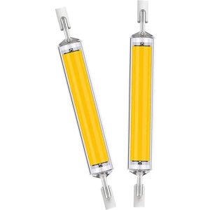 Cyslmuk - 118mm R7s led bulbs, 2 x 20W high brightness double ended warm white lamps, equivalent to 200W halogen bulbs. Cyslmuk - 118mm R7s led bulbs, 2 x 20W high brightness double ended warm white lamps, equivalent to 200W halogen bulbs.