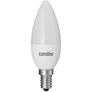 EXTRASTAR 4W led Candle Bulb E14,6500K, Daylight (Pack of 10) EXTRASTAR 4W led Candle Bulb E14,6500K, Daylight (Pack of 10)