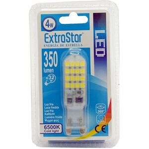 Extrastar - 4W led G9 Mini Bulb Daylight 6500K Size Ø15x55 mm (Pack of 6) Extrastar - 4W led G9 Mini Bulb Daylight 6500K Size Ø15x55 mm (Pack of 6)