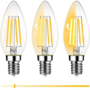 Beijiyi - E14 led Candle Bulb 6W Dimmable led Light Bulb 60W Incandescent Equivalent 600lm 2700K Warm White Energy Saving for Chandelier Wall Lamps Beijiyi - E14 led Candle Bulb 6W Dimmable led Light Bulb 60W Incandescent Equivalent 600lm 2700K Warm White Energy Saving for Chandelier Wall Lamps