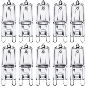 Aougo - G9 halogen lamps, G9, 35 w, G9 capsule bulbs, 230 v, 2800 k, dimmable, warm white, 10 pieces Aougo - G9 halogen lamps, G9, 35 w, G9 capsule bulbs, 230 v, 2800 k, dimmable, warm white, 10 pieces