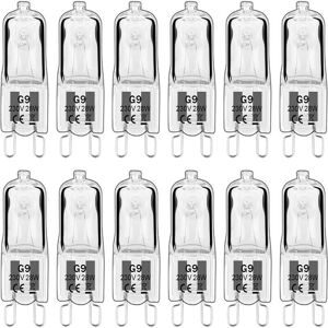 WOIYIC G9 LED Bulb, G9 Halogen Bulb 28W 230V, 350LM 2700K Warm White Dimmable, G9 Capsule Bulbs, for Chandeliers, Landscape Lamps, Wall Sconces, Cabinet WOIYIC G9 LED Bulb, G9 Halogen Bulb 28W 230V, 350LM 2700K Warm White Dimmable, G9 Capsule Bulbs, for Chandeliers, Landscape Lamps, Wall Sconces, Cabinet