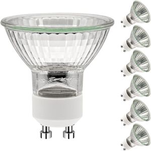 TORMATOR GU10 35W Bulbs, GU10 Halogen Bulbs, AC 230V 35W Spot Bulb, GU10 Halogen Bulbs, 2-Pin, 35° Beam Angle, 2700K, Dimmable, Warm White, Pack of 6 [Energy TORMATOR GU10 35W Bulbs, GU10 Halogen Bulbs, AC 230V 35W Spot Bulb, GU10 Halogen Bulbs, 2-Pin, 35° Beam Angle, 2700K, Dimmable, Warm White, Pack of 6 [Energy