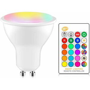 DEWDAT GU10 RGB LED Bulb 8W IR Remote Control AC 85-265V, Mood Night Light, 16 Colors Changing, Warm White DEWDAT GU10 RGB LED Bulb 8W IR Remote Control AC 85-265V, Mood Night Light, 16 Colors Changing, Warm White