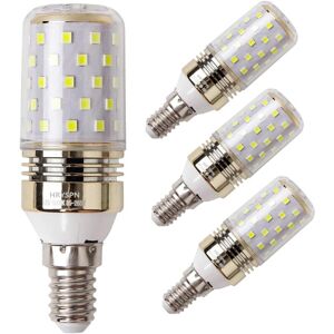 Memkey - led Corn Bulb, E14, 12W, Candelabra Bulbs, 100W Equivalent, 1100lm, Cool White 6000K, Decorative led Chandelier Bulbs, Non-Dimmable (4-Pack) Memkey - led Corn Bulb, E14, 12W, Candelabra Bulbs, 100W Equivalent, 1100lm, Cool White 6000K, Decorative led Chandelier Bulbs, Non-Dimmable (4-Pack)