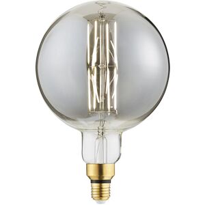 Litecraft - Light Bulb E27 Edison Screw led Filament Oversized Globe Lamp - Smoke Litecraft - Light Bulb E27 Edison Screw led Filament Oversized Globe Lamp - Smoke