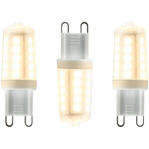 Litecraft - Light Bulb G9 3.5 Watt Dimmable 4000K Cool White led in Frosted - 3 Pack Litecraft - Light Bulb G9 3.5 Watt Dimmable 4000K Cool White led in Frosted - 3 Pack