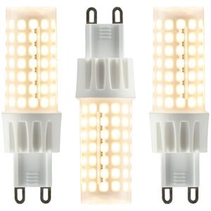 Litecraft Light Bulb G9 6.7 Watt Dimmable 4000K Cool White LED in Frosted - 3 Pack Litecraft Light Bulb G9 6.7 Watt Dimmable 4000K Cool White LED in Frosted - 3 Pack