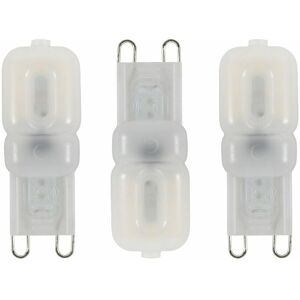 Litecraft - Light Bulb G9 Capsule 2 Watt led Non Dimmable Cool White Lamp - 3 Pack Litecraft - Light Bulb G9 Capsule 2 Watt led Non Dimmable Cool White Lamp - 3 Pack