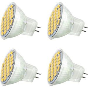 Memkey - MR11 GU4 12V led 3W Warm White 3000K, 350LM, 120° 35mm MR11 30W Halogen Equivalent, ac dc 24V 12V GU4 led Recessed Spotlight for Motorhome Memkey - MR11 GU4 12V led 3W Warm White 3000K, 350LM, 120° 35mm MR11 30W Halogen Equivalent, ac dc 24V 12V GU4 led Recessed Spotlight for Motorhome