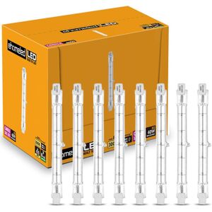 Linghhang - Pack of 8 R7S 118mm 300W Dimmable Halogen Pen Light Bulb AC220-240V J118 Linear Halogen Floodlights for Landscape, Security, Street Lights Linghhang - Pack of 8 R7S 118mm 300W Dimmable Halogen Pen Light Bulb AC220-240V J118 Linear Halogen Floodlights for Landscape, Security, Street Lights