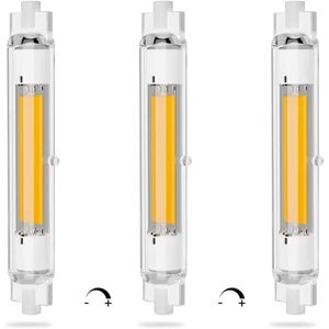 WOIYIC R7S LED 118mm Dimmable 20W Energy Saving COB LED Bulb R7S Equivalent to J118mm 200W Halogen Lamp, Warm White 3000K, Flicker-Free, 2000LM, 360° Beam WOIYIC R7S LED 118mm Dimmable 20W Energy Saving COB LED Bulb R7S Equivalent to J118mm 200W Halogen Lamp, Warm White 3000K, Flicker-Free, 2000LM, 360° Beam