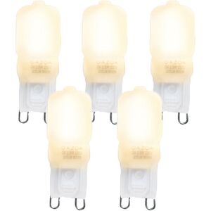 LUEDD Set of 5 G9 LED bulbs - Warm White - LED Lamp LUEDD Set of 5 G9 LED bulbs - Warm White - LED Lamp