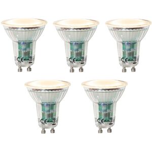 Luedd - Set of 5 GU10 Dimmable led Bulbs Twilight Sensor 3W 200 lm 2200K Luedd - Set of 5 GU10 Dimmable led Bulbs Twilight Sensor 3W 200 lm 2200K