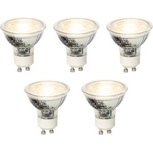 LUEDD Set of 5 GU10 Dimmable led Bulbs 4W 300lm 2700K LUEDD Set of 5 GU10 Dimmable led Bulbs 4W 300lm 2700K