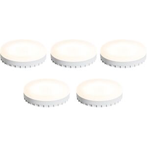 LUEDD Set of 5 GX53 3-Step Dimmable led Bulbs 9W 900 lm 3000K LUEDD Set of 5 GX53 3-Step Dimmable led Bulbs 9W 900 lm 3000K