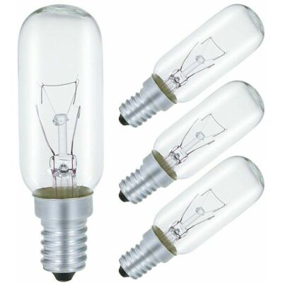 Trimec - Ampoule Pour Hotte Aspirante E14 40W, T25 230V Ampoule Incandescence Blanc Chaud 2700K Dimmable, Lot de 4 Trimec - Ampoule Pour Hotte Aspirante E14 40W, T25 230V Ampoule Incandescence Blanc Chaud 2700K Dimmable, Lot de 4
