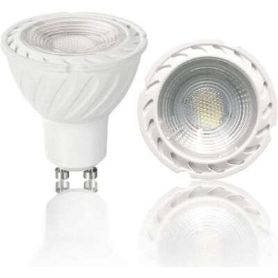 Aougo - cob GU10 led Bulb Warm White 3000K, 5W 38° Beam Angle, 45W Halogen Equivalent. 450lm Non-Dimmable Traditional Ceiling and Track Spotlight Aougo - cob GU10 led Bulb Warm White 3000K, 5W 38° Beam Angle, 45W Halogen Equivalent. 450lm Non-Dimmable Traditional Ceiling and Track Spotlight