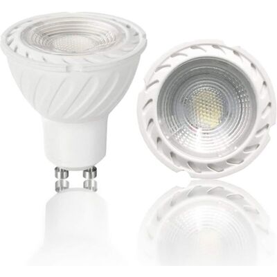 BEIJIYI GU10 COB LED Bulb, Warm White 3000K, 5W 38° Beam Angle, Equivalent to 45W Halogen Lamp. 450lm Non-Dimmable Traditional Ceiling and Track Spotlight BEIJIYI GU10 COB LED Bulb, Warm White 3000K, 5W 38° Beam Angle, Equivalent to 45W Halogen Lamp. 450lm Non-Dimmable Traditional Ceiling and Track Spotlight