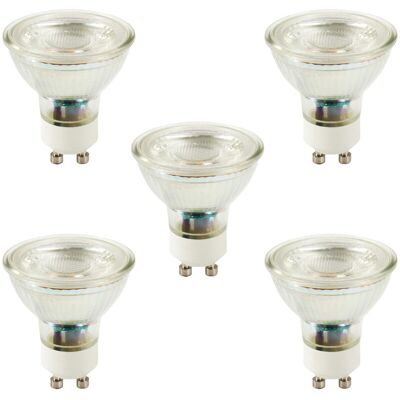 Litecraft - Light Bulb GU10 5 Watt 3000K Warm White led - 5 Pack Litecraft - Light Bulb GU10 5 Watt 3000K Warm White led - 5 Pack