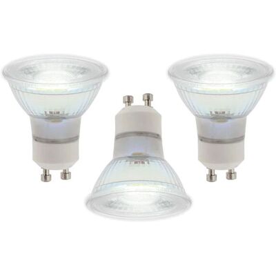 Litecraft - Light Bulb GU10 5 Watt led Dimmable 4000K Natural White Lamp - 3 Pack Litecraft - Light Bulb GU10 5 Watt led Dimmable 4000K Natural White Lamp - 3 Pack