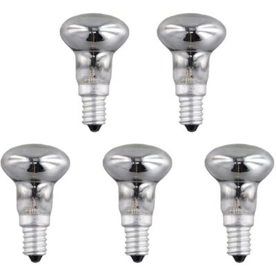WOIYIC Replacement Lava Lamp E14 R39 30w Screw-in Projector Bulb Clear Reflector Spot Incandescent Lava Bulbs 5 Pieces WOIYIC Replacement Lava Lamp E14 R39 30w Screw-in Projector Bulb Clear Reflector Spot Incandescent Lava Bulbs 5 Pieces