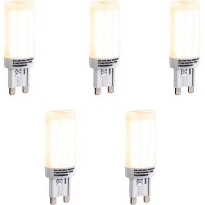 LUEDD - G9 LED 5-pack - 3-dimmable - 2700K LUEDD - G9 LED 5-pack - 3-dimmable - 2700K